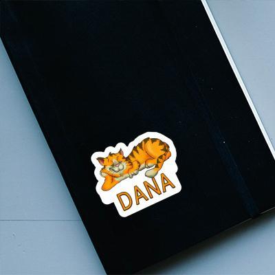 Cat Sticker Dana Notebook Image