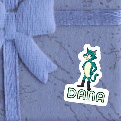 Autocollant Dana Chat Notebook Image