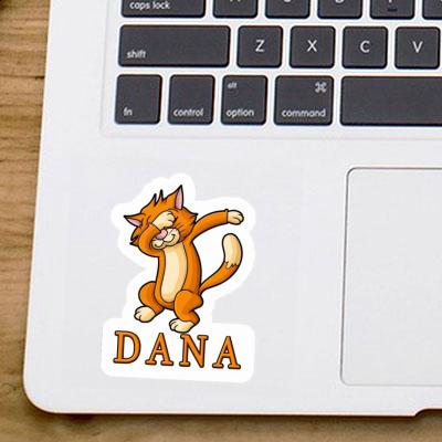 Sticker Cat Dana Notebook Image