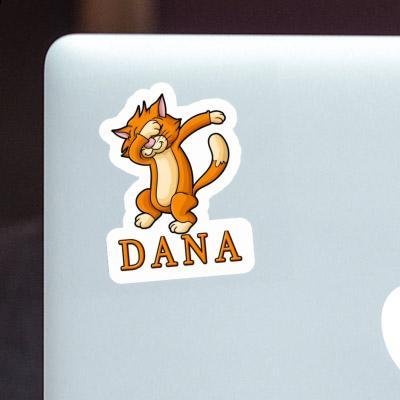 Dana Aufkleber Katze Laptop Image