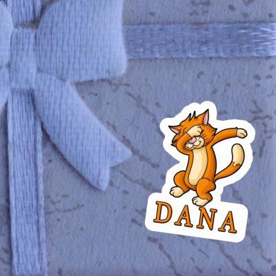 Sticker Cat Dana Laptop Image