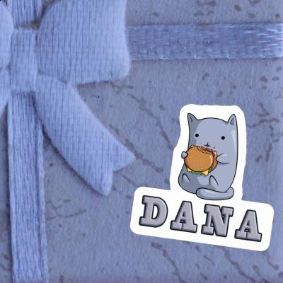 Autocollant Chat Dana Gift package Image