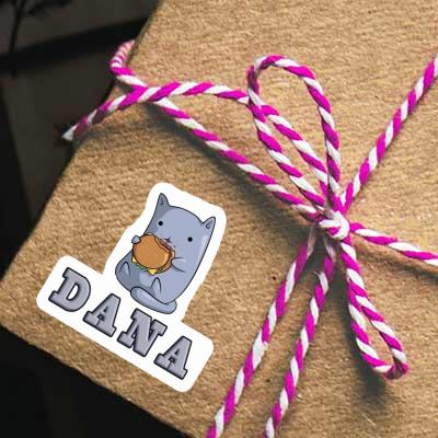 Aufkleber Dana Hamburger-Katze Gift package Image