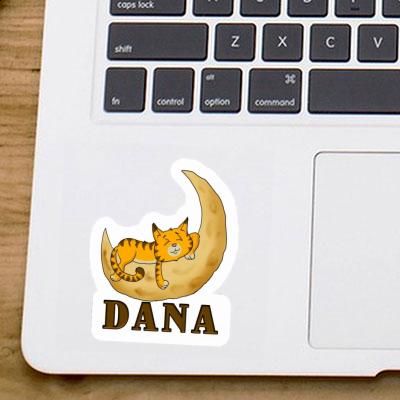 Dana Sticker Katze Notebook Image