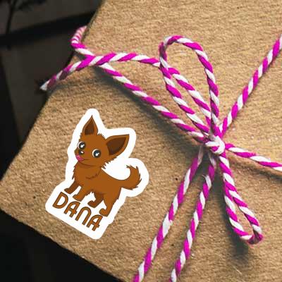 Dana Autocollant Chihuahua Gift package Image