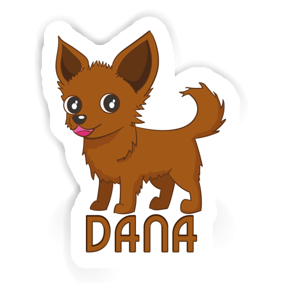 Dana Autocollant Chihuahua Notebook Image