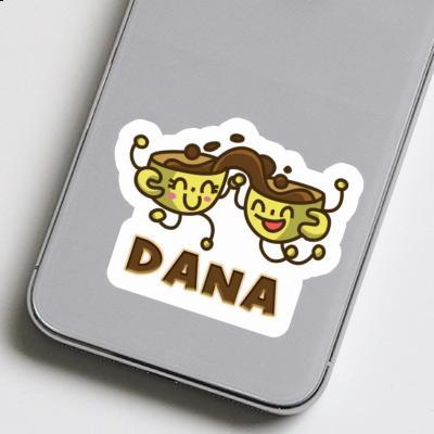 Kaffee Sticker Dana Notebook Image