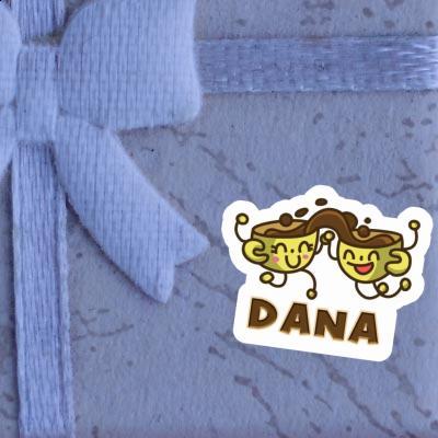 Kaffee Sticker Dana Notebook Image