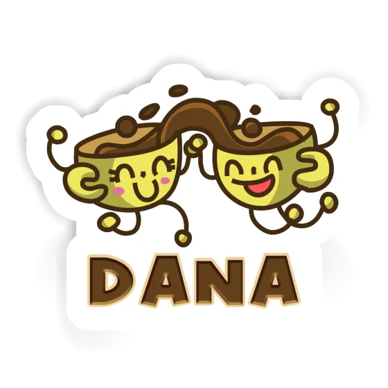 Kaffee Sticker Dana Laptop Image