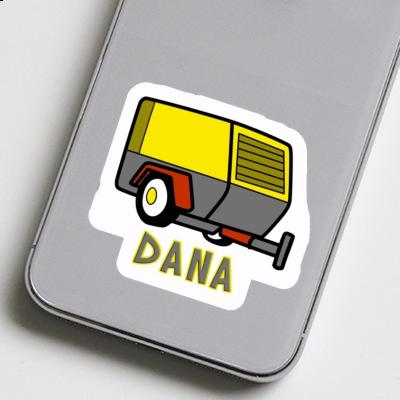 Sticker Dana Kompressor Notebook Image