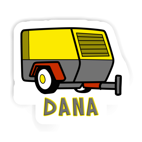 Sticker Dana Kompressor Notebook Image