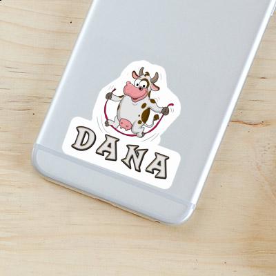 Skipping Ropes Cow Sticker Dana Notebook Image
