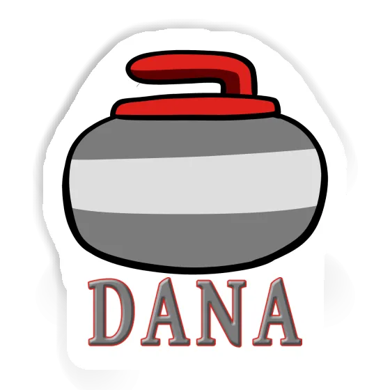 Sticker Dana Curling Stone Notebook Image