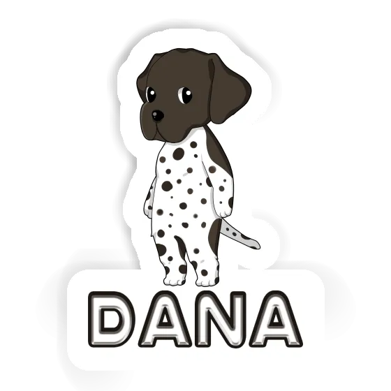 Sticker Dana German Shorthaired Pointer Notebook Image