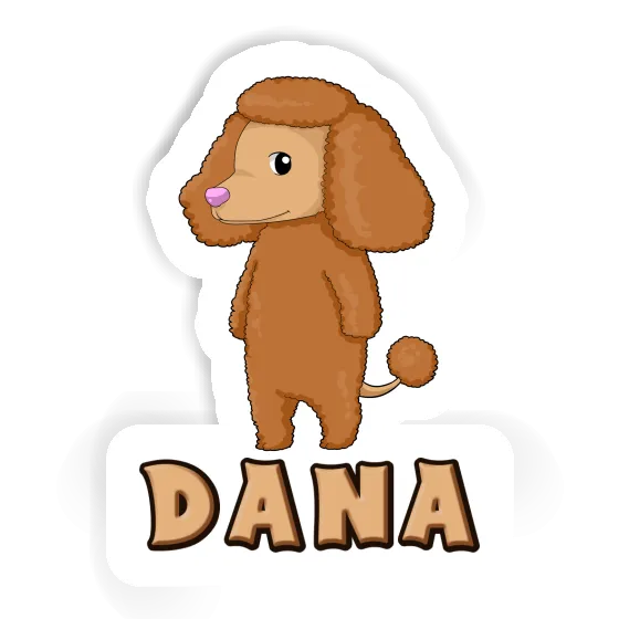 Sticker Dana Poodle Notebook Image
