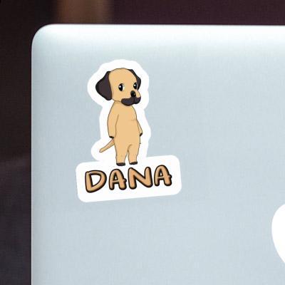 Dana Sticker Rhodesian Ridgeback Notebook Image