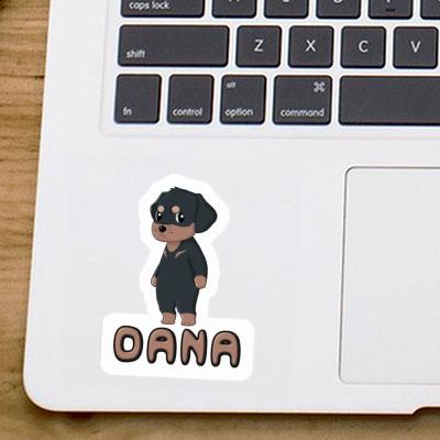 Sticker Dana Rottweiler Laptop Image