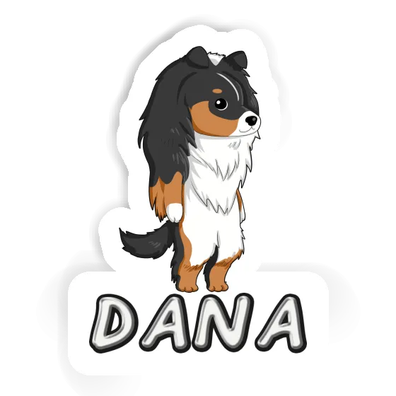 Sticker Sheepdog Dana Laptop Image
