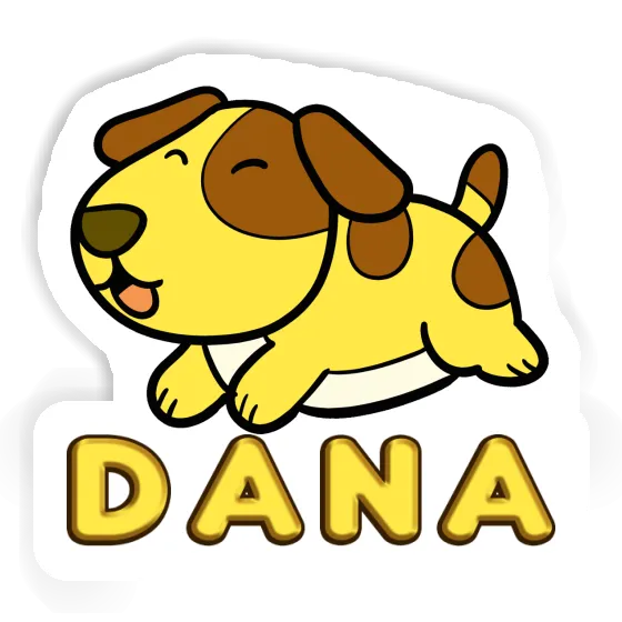 Sticker Dana Dog Laptop Image