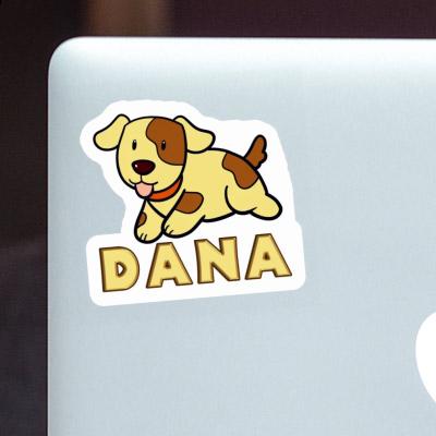 Dana Autocollant Chien Notebook Image