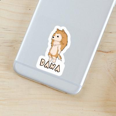 Sticker Dana Collie Notebook Image