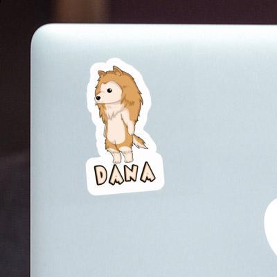 Sticker Dana Collie Image