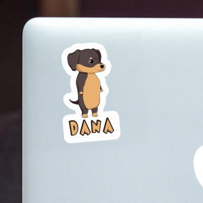 Sticker Dachshund Dana Notebook Image