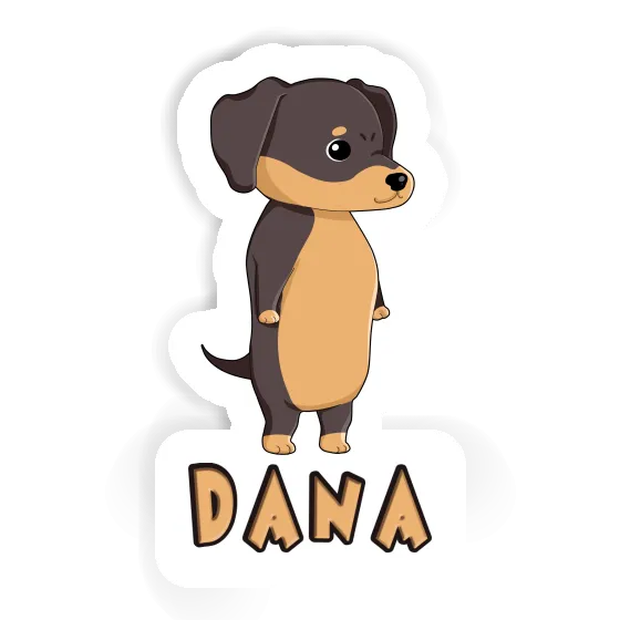 Sticker Dana Dachshund Image