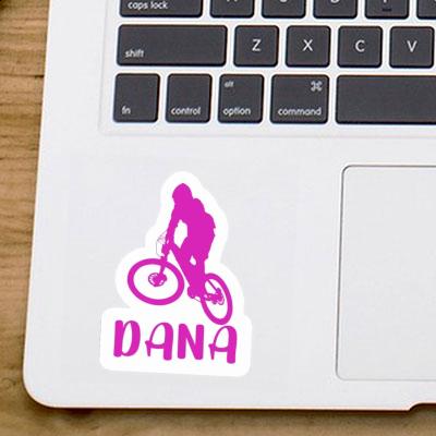 Dana Autocollant Downhiller Laptop Image
