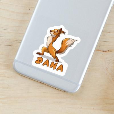 Aufkleber Yoga-Eichhörnchen Dana Laptop Image