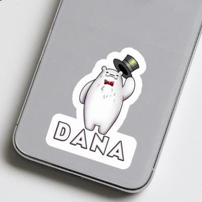 Dana Sticker Eisbär Notebook Image