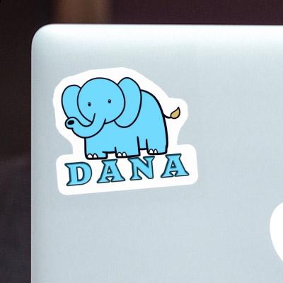 Dana Autocollant Éléphant Notebook Image