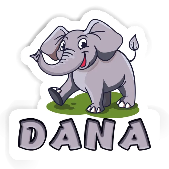 Sticker Elephant Dana Notebook Image