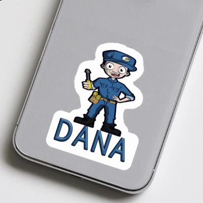 Sticker Dana Elektriker Notebook Image