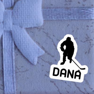Dana Aufkleber Eishockeyspieler Laptop Image