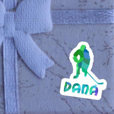 Eishockeyspieler Sticker Dana Laptop Image