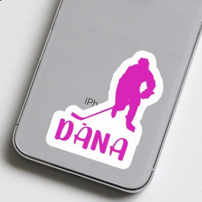 Dana Sticker Eishockeyspielerin Laptop Image