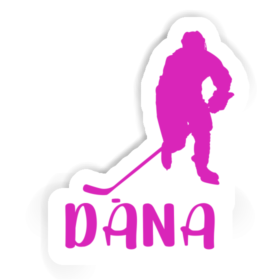 Joueuse de hockey Autocollant Dana Gift package Image