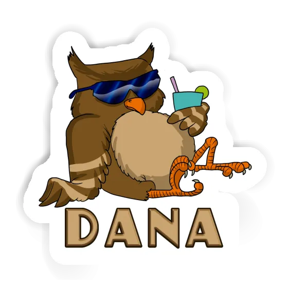 Sticker Eule Dana Gift package Image