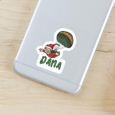 Skydiver Sticker Dana Notebook Image