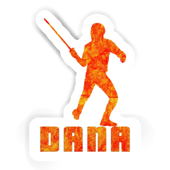 Dana Sticker Fencer Image