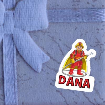 Dana Sticker Firefighter Notebook Image