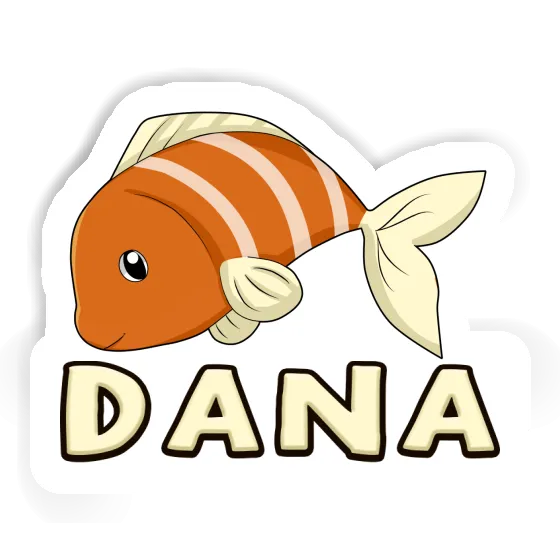 Fish Sticker Dana Notebook Image