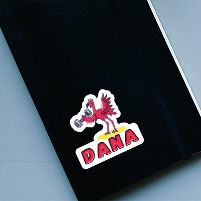 Sticker Dana Weight Lifter Laptop Image