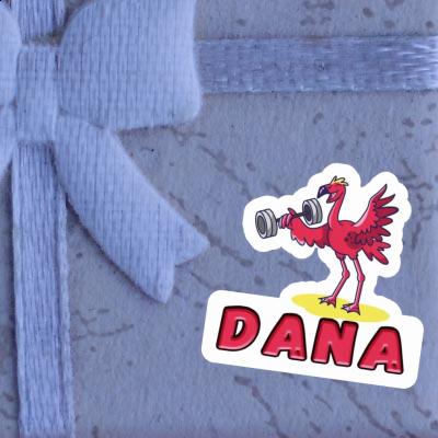 Sticker Dana Weight Lifter Image