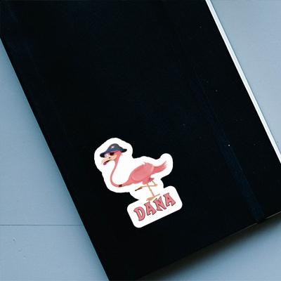 Sticker Flamingo Dana Notebook Image
