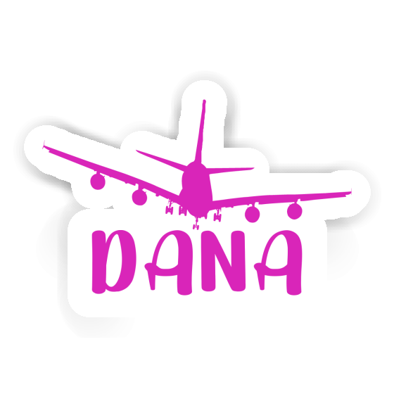 Sticker Dana Airplane Gift package Image