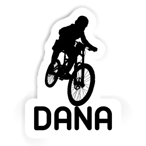 Dana Sticker Freeride Biker Image