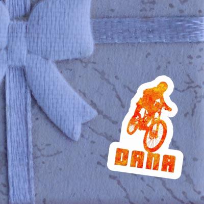 Freeride Biker Aufkleber Dana Notebook Image