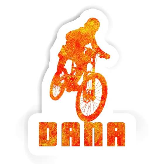 Autocollant Dana Freeride Biker Notebook Image